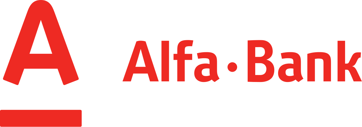Логотип Alfa-Bank