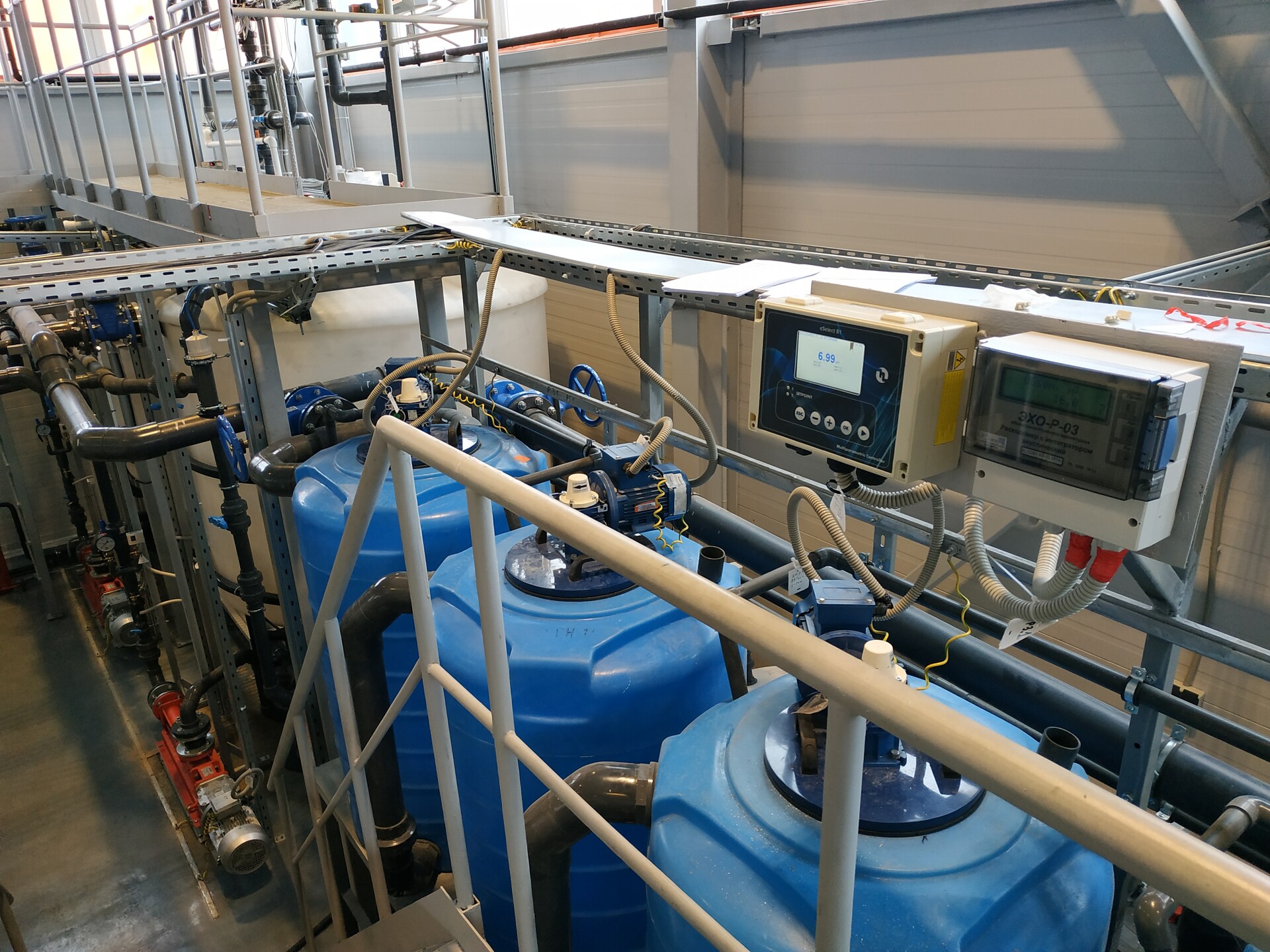 Оборудование для химического метода очистки сточных вод